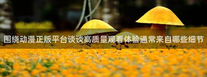 汗汗漫画更新：围绕动漫正版平台谈谈高质量观看体验通常来自哪些细节配图