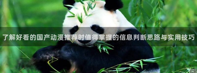 汗汗漫画手机在线看:了解好看的国产动漫推荐时值得掌握的信息判断思路与实用技巧配图
